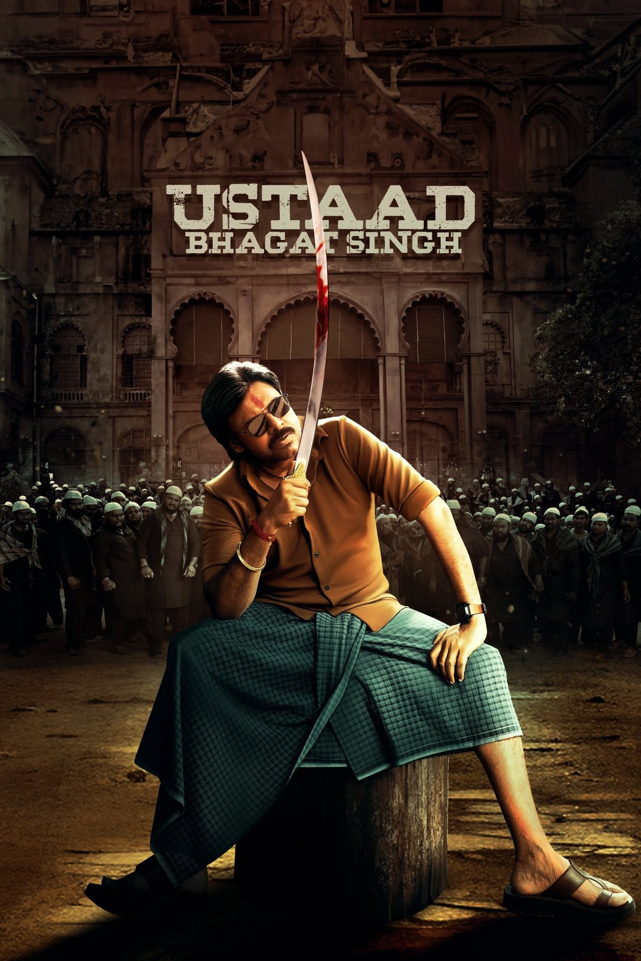 Ustaad Bhagat Singh Hindi Dubbed Movie Poster (2026)